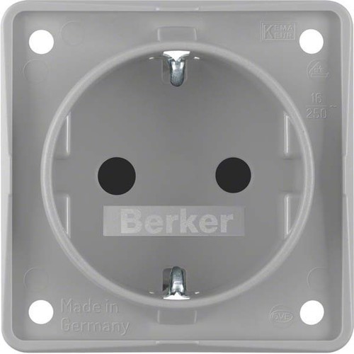 Berker Schuko-Steckd.gr m.Steckklemmen 947792506