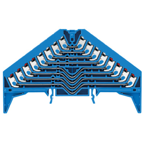 Weidmüller Klemme PUSH IN, 1.5 PRV 8 BL 35X15 WS/RT