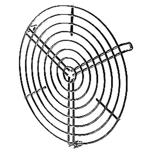 Helios Ventilatoren Schutzgitter für MV160 MVS 160
