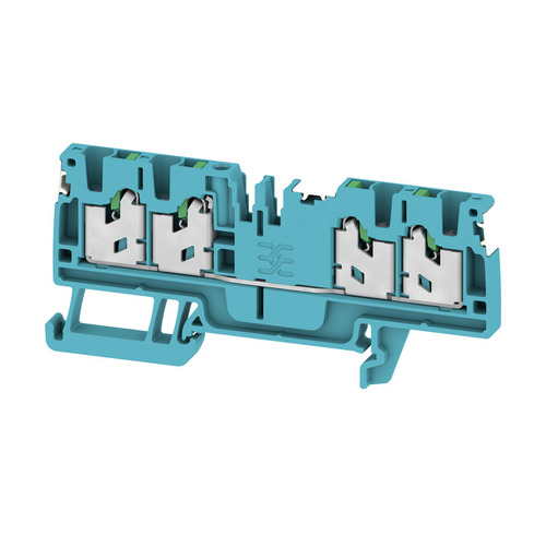 Weidmüller Klemme SNAP IN, 2.5 mm² S4C 2.5 DL BL