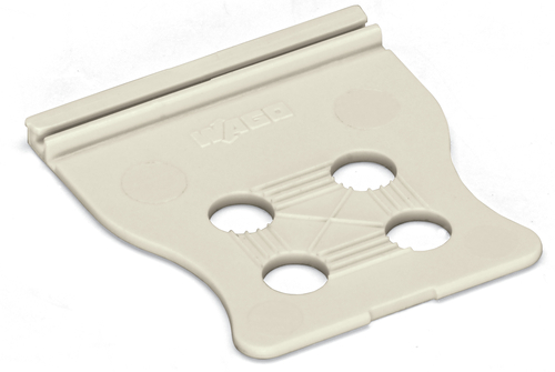 WAGO GmbH & Co. KG Zugentlastungsplatte 25mm breit,lichtgrau 734-129