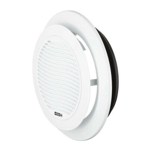 Helios Ventilatoren Zuluft-Abluft-Ventil schließb.Frontgitter ZAV 125