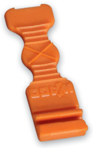 WAGO GmbH & Co. KG Zugentlastungsplatte 6mm breit,orange 734-227