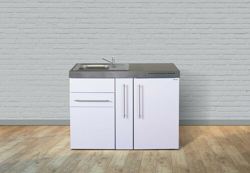 Stengel Miniküche Premiumline Edelstahl MPES120ABliS