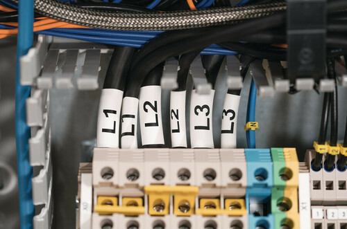 HellermannTyton Warmschrumpfschlauch 9:3, gelb TULT9-3YE PO-X YE 72