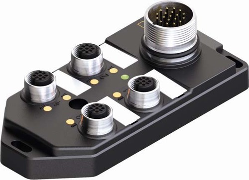 Turck Verteiler passiv M12x1-4fach TB-4M12-4P2-CS12T