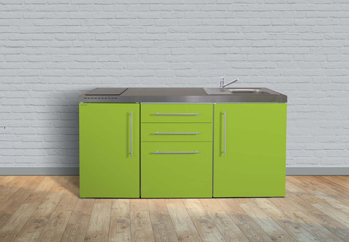 Stengel Miniküche Premiumline Grüner Apfel MPGA170IKFliBre2Sn