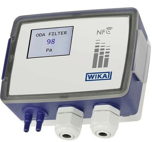 Wika Wiegand Diff.Drucksensor A2G-500 0.500Pa 14704407