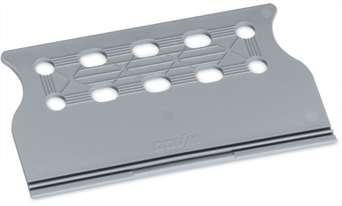 WAGO GmbH & Co. KG Zugentlastungsplatte 75mm breit,grau 734-431
