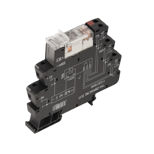 Weidmüller Koppelrelais 120V AC 10%, 2W TRS 120VAC RC 2CO