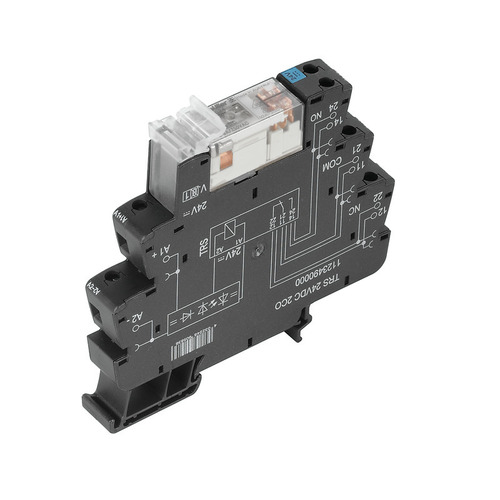 Weidmüller Koppelrelais 24 V DC 20 %, 2W TRS 24VDC 2CO AU