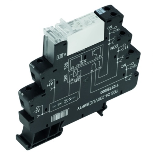 Weidmüller Koppelrelais 24230 V UC 10 %,1W TRS24230VUC1CO16AED2