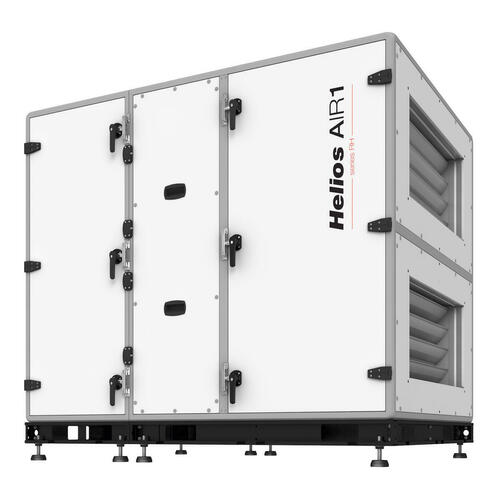 Helios Ventilatoren Lüftungsgerät mit WRG Stehend, Horizontal AIR1 RH 12000/SO