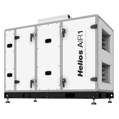Helios Ventilatoren Lüftungsgerät mit WRG Stehend, Horizontal AIR1 RH 2000/SO