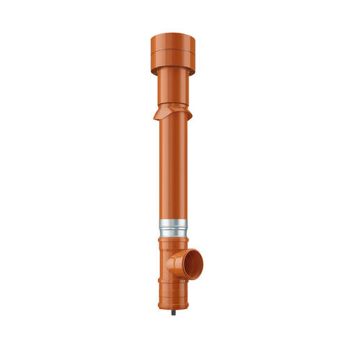 Helios Ventilatoren Rohbaupaket für Schrägdach Rot KWL 45-160 SD-RP-R