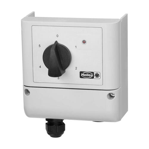 Helios Ventilatoren Stufenschalter 5-stufig 10V DC, Aufputz SA 5-10