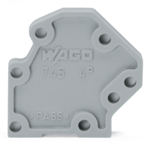 WAGO GmbH & Co. KG Abschlussplatte 1,5mm grau 745-3100
