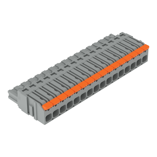 WAGO GmbH & Co. KG 1-Leiter-Federleiste 2231-1116/327-047