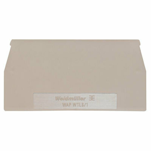 Weidmüller Abschlussplatte 82.2mmx1.5mm,dbg WAP WTL6 SL 4-6