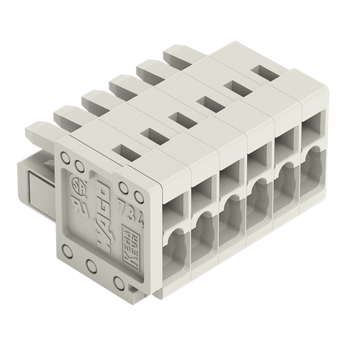 WAGO GmbH & Co. KG 1-Leiter-Federleiste 734-106/033-000