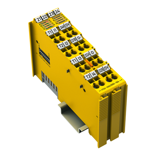 WAGO GmbH & Co. KG Sicherer Digitalein-/Ausg. ang, 4/2 Kanäl 750-666/000-104