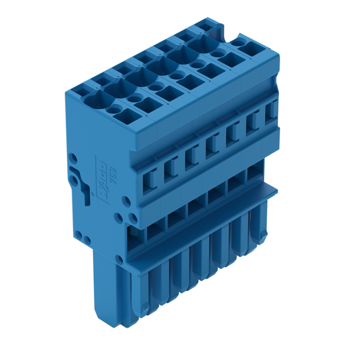 WAGO GmbH & Co. KG 1-Leiter-Federleiste CAGE CLAMP,4mm²,blau 769-107/000-006