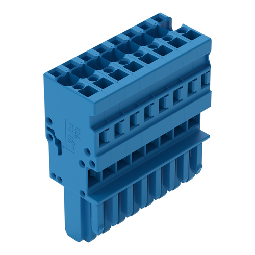 WAGO GmbH & Co. KG 1-Leiter-Federleiste CAGE CLAMP,4mm²,blau 769-108/000-006