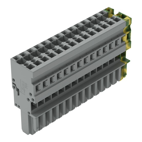 WAGO GmbH & Co. KG 1-Leiter-Federleiste 4mm²,gn-ge/gr 769-115/000-036