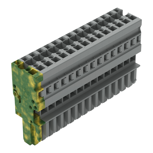 WAGO GmbH & Co. KG 1-Leiter-Federleiste 4mm²,gr/gn-ge 769-115/000-037