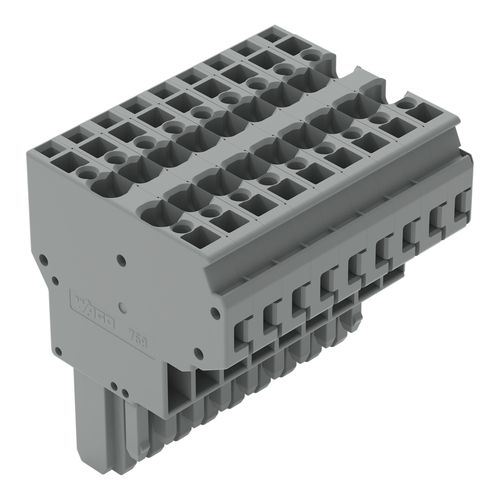WAGO GmbH & Co. KG 2-Leiter-Federleiste CAGECLAMP,4mm²,gr 769-129