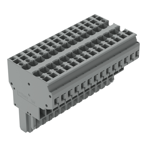 WAGO GmbH & Co. KG 2-Leiter-Federleiste CAGECLAMP,4mm²,gr 769-134