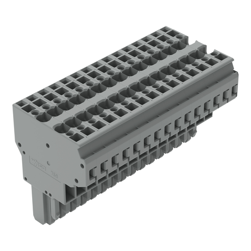 WAGO GmbH & Co. KG 2-Leiter-Federleiste CAGECLAMP,4mm²,gr 769-135