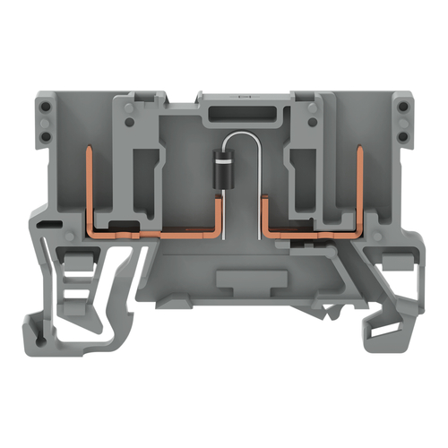 WAGO GmbH & Co. KG 2-Pin-Bauelement-Basiskle. Anode links,grau 769-228/281-410