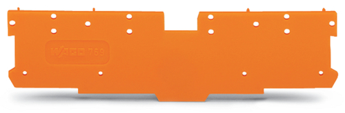 WAGO GmbH & Co. KG Abschluss-u.Zwischenplatte 1,1mm dick,orange 769-302 WAGO GmbH & Co. KG Abschluss-u.Zwischenplatte 1,1mm dick,orange 769-302
