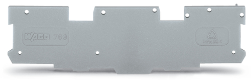 WAGO GmbH & Co. KG Abschluss-u.Zwischenplatte 1,1mm dick,grau 769-311 WAGO GmbH & Co. KG Abschluss-u.Zwischenplatte 1,1mm dick,grau 769-311