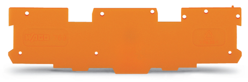 WAGO GmbH & Co. KG Abschluss-u.Zwischenplatte 1,1mm dick,orange 769-312 WAGO GmbH & Co. KG Abschluss-u.Zwischenplatte 1,1mm dick,orange 769-312