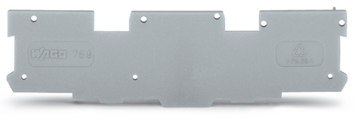 WAGO GmbH & Co. KG Abschluss-u.Zwischenplatte 1,1mm dick,grau 769-317 WAGO GmbH & Co. KG Abschluss-u.Zwischenplatte 1,1mm dick,grau 769-317