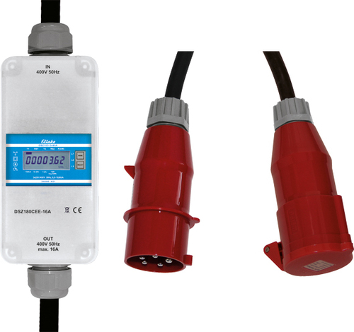 Eltako Mobiler Drehstromzähler MID geeicht 16A DSZ180CEE-16