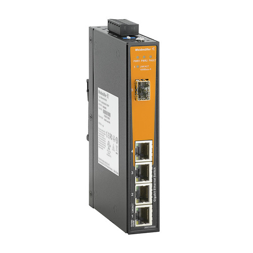 Weidmüller Schalter unmanaged Gigabit Ethernet IE-SW-EL0#2682220000