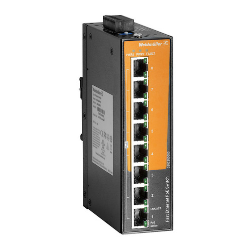 Weidmüller Schalter unmanaged PoE Fast Ethernet IE-SW-EL08-8POE