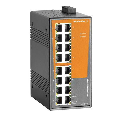 Weidmüller Schalter unmanaged Fast Ethernet IE-SW-EL16-16TX