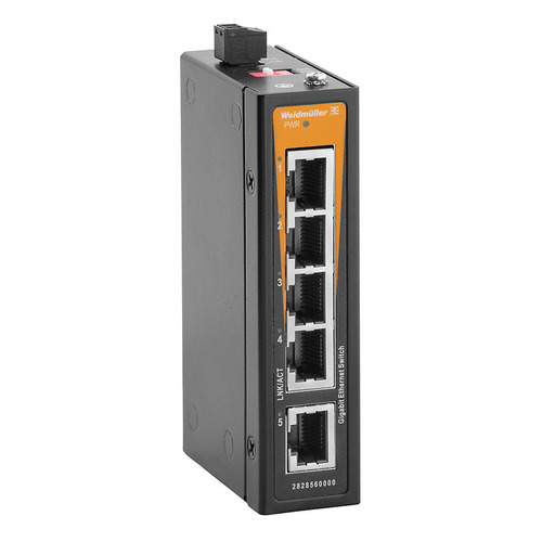 Weidmüller Schalter unmanaged Gigabit Ethernet IE-SW-ELB-05-5GT