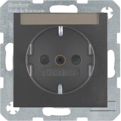 Berker Schuko-Steckdose anthrazit 41491606