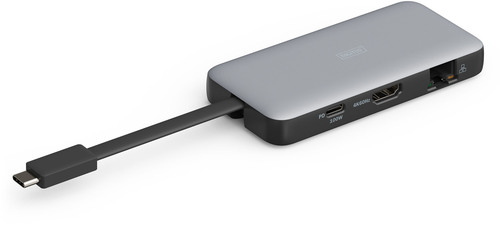 DIGITUS USB-C Travel Docking Sta. 7-Port DA-70916 DIGITUS USB-C Travel Docking Sta. 7-Port DA-70916