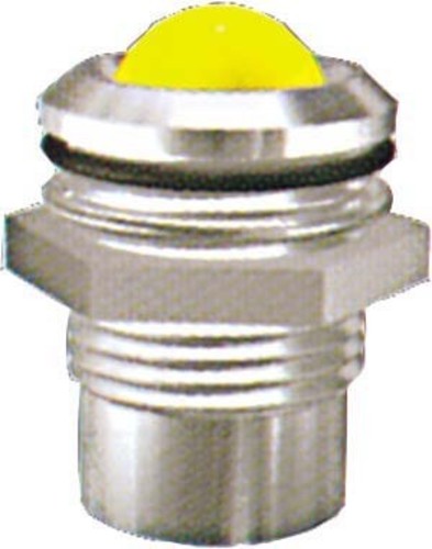 Scharnberger+Hasenbein LED-Element gelb IP67 sw/chrom 38581