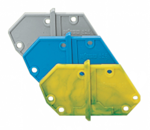 WAGO GmbH & Co. KG Abschlussplatte anrastbar 1,5mm,blau 826-158/000-006