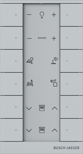 Busch-Jaeger Bedienelement silber SB-F-12.0.11-83