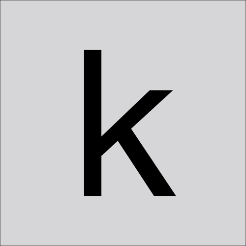 RZB Buchstabe 99222.013.K-K RZB Buchstabe 99222.013.K-K