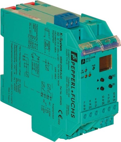 Pepperl+Fuchs Fabrik Frequenzmessumformer 24V DC KFD2-DWB-Ex1.D