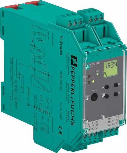 Pepperl+Fuchs Fabrik Temperaturmessumformer KFU8-GUT-1.D